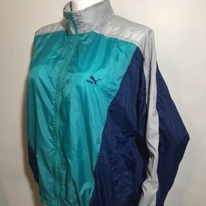 Vintage puma windbreaker